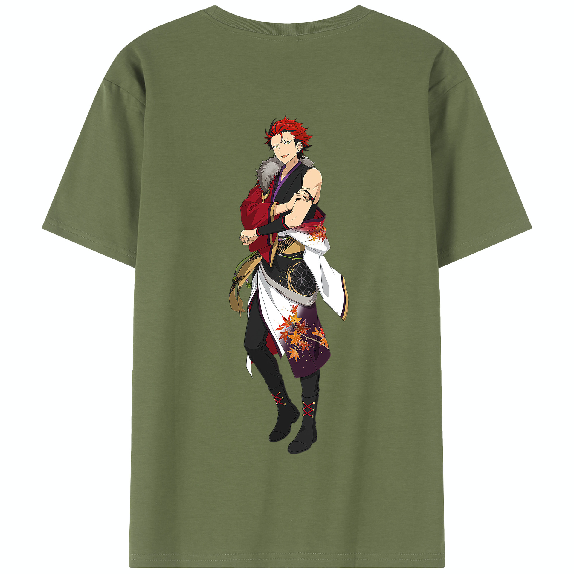 （画像用） あんさんぶるスターズ! Ensemble Stars 綿100％半袖Tシャツ（背面プリント）